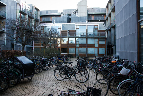 Велосипеды тут норма!