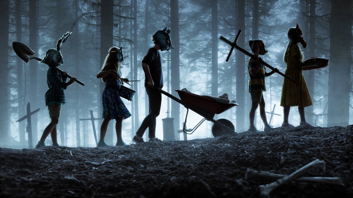 Кадр из фильма "Кладбище домашних животных"