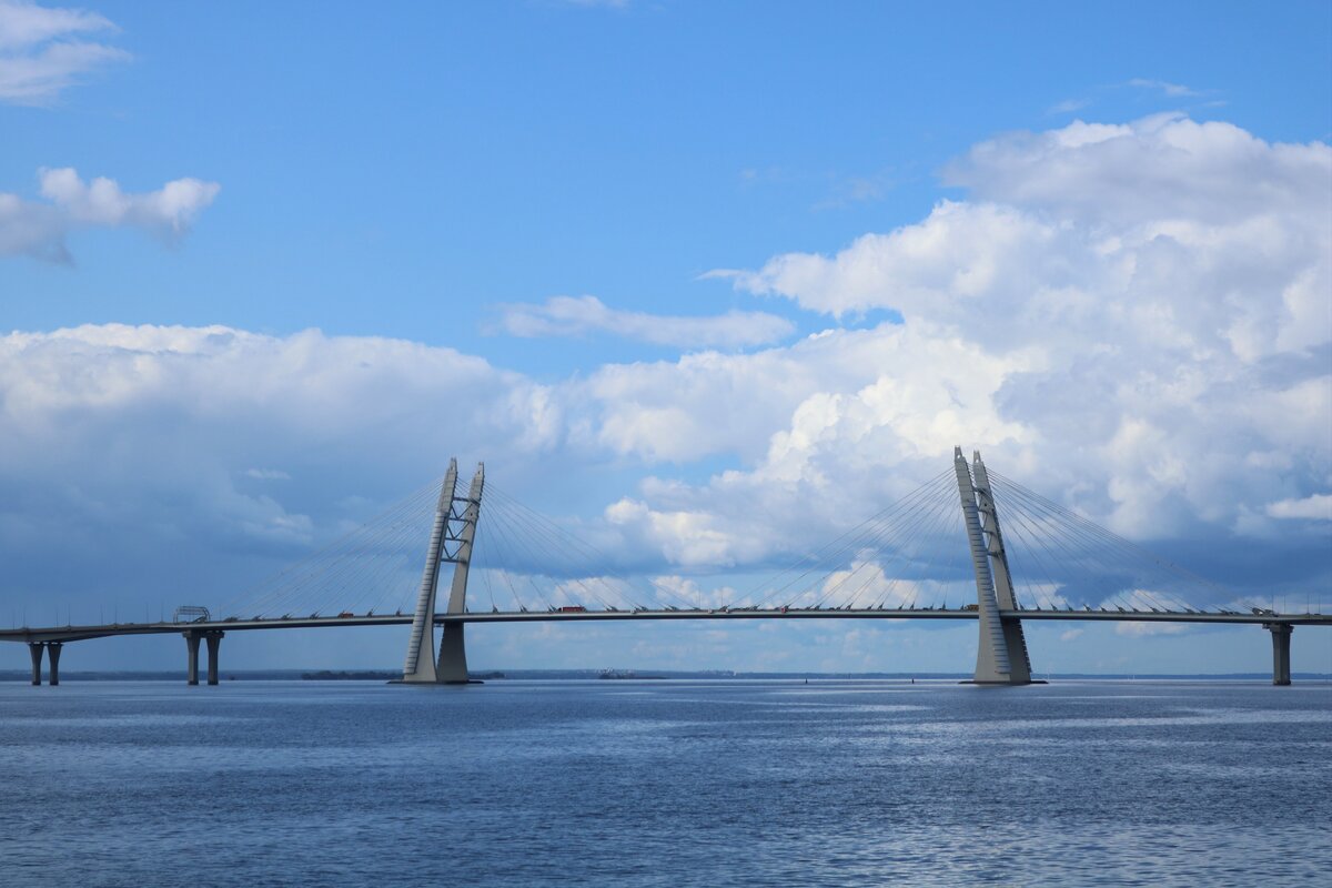 Вид с Севкабеля. Фото автора.