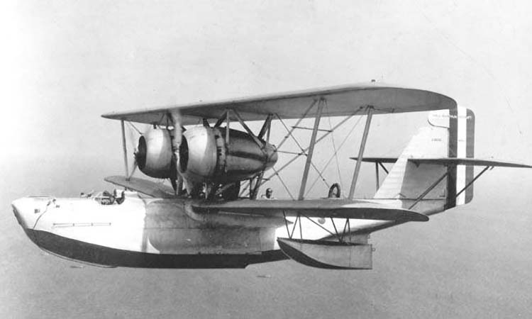 ХРН-1 в полете во время испытаний. 1930 г.