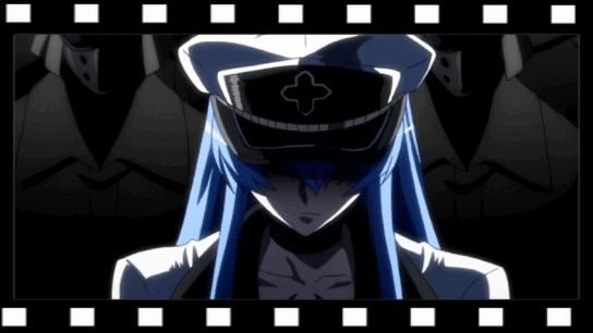 Эсдэт / Esdeath из аниме "Убийца Акамэ! / Akame ga Kill!"