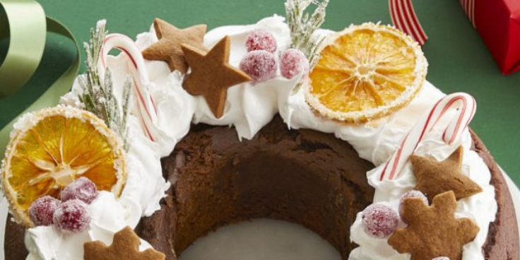 Новогодний кекс