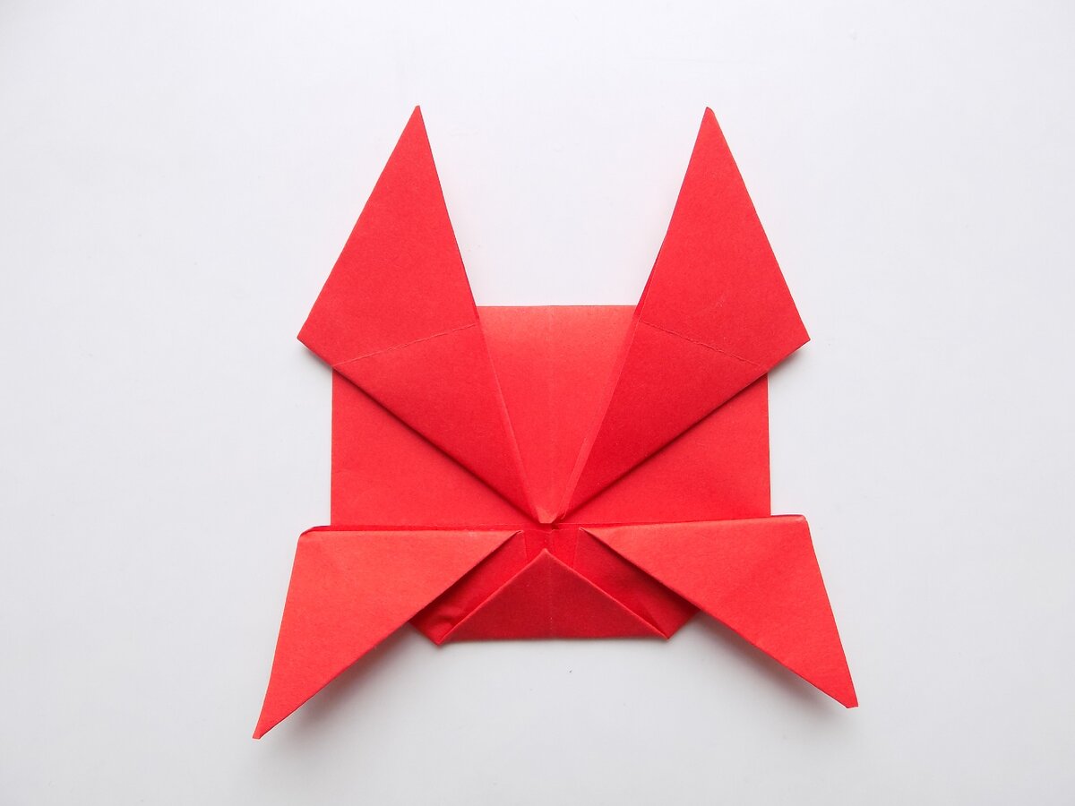 Краб-оригами