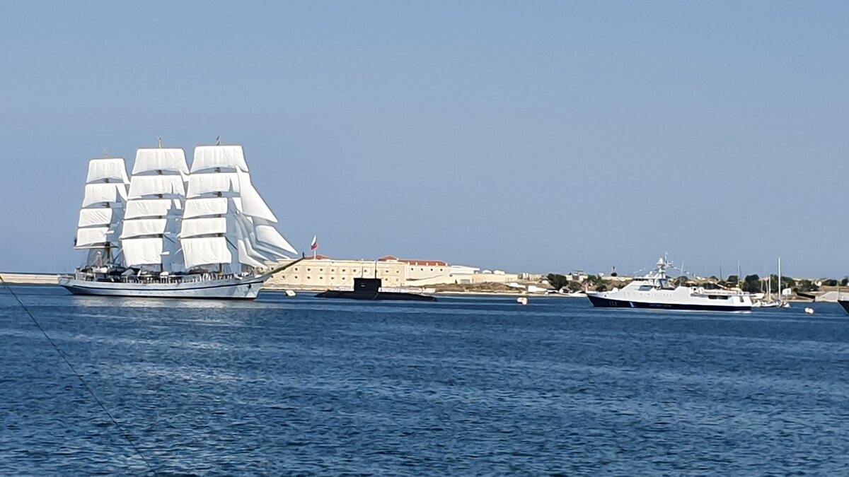 Открытие дня ВМФ-2019 в Севастополе.