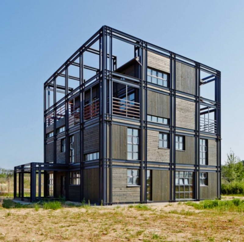 Steel house. Дом «Астон» (Aston House) в России Архитектор. Здание из металлокаркаса. Дом на металлическом каркасе. Домики из металлоконструкций.