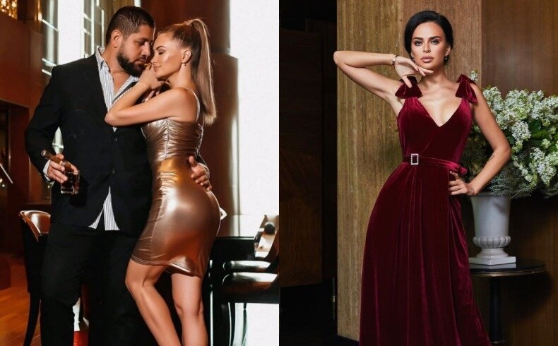 Маджед Гиагиа и Женя Феофилактова, Вика Романец
​Фото: «Инстаграм»