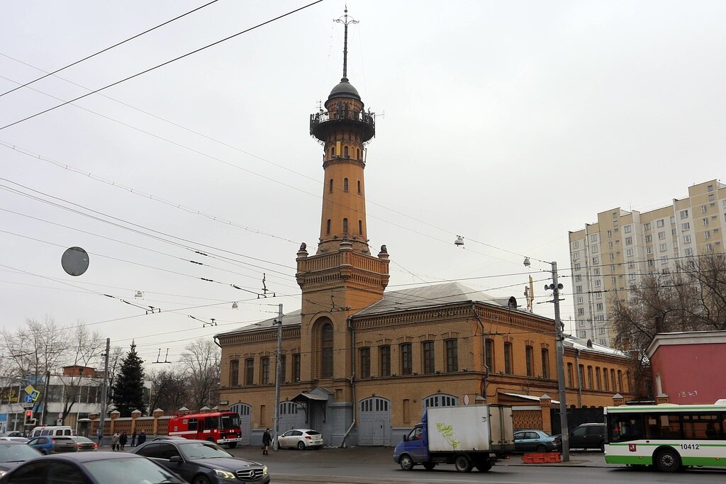 Пожарная каланча в Сокольниках