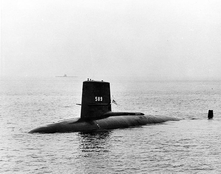 USS Scorpion (SSN-589) — атомная подводная лодка ВМС США. 22 мая 1968 года погибла в Атлантическом океане со всем экипажем в 99 человек.