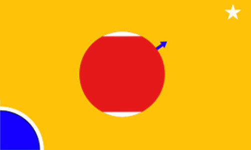 Флаг Марса Томаса Пейна.