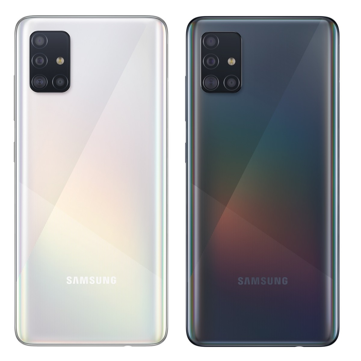 Galaxy A51 White Black / open source photo