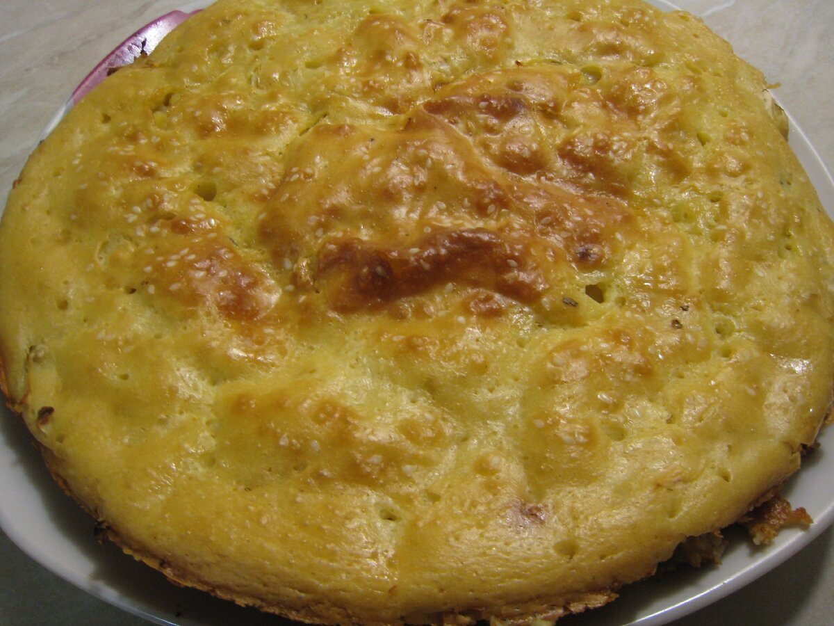 Пирог с капустой на сковороде быстро и вкусно