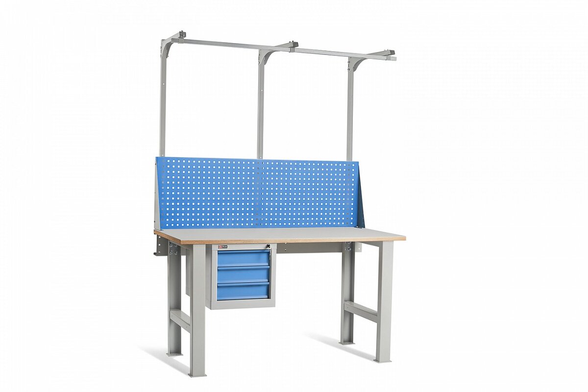 Верстак ДиКом ВЛ-150-02МФ с Экраном ВЛ-150-Э2