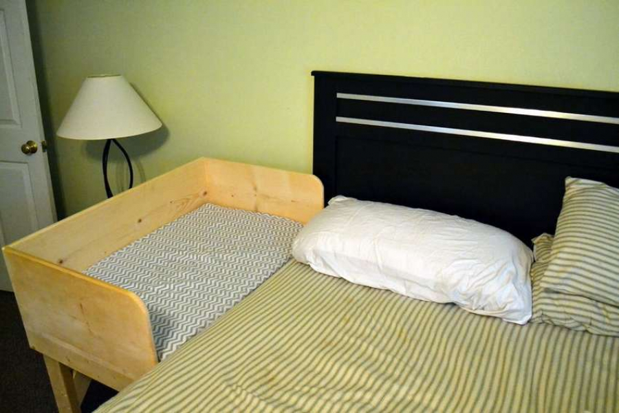 приставная кроватка своими руками