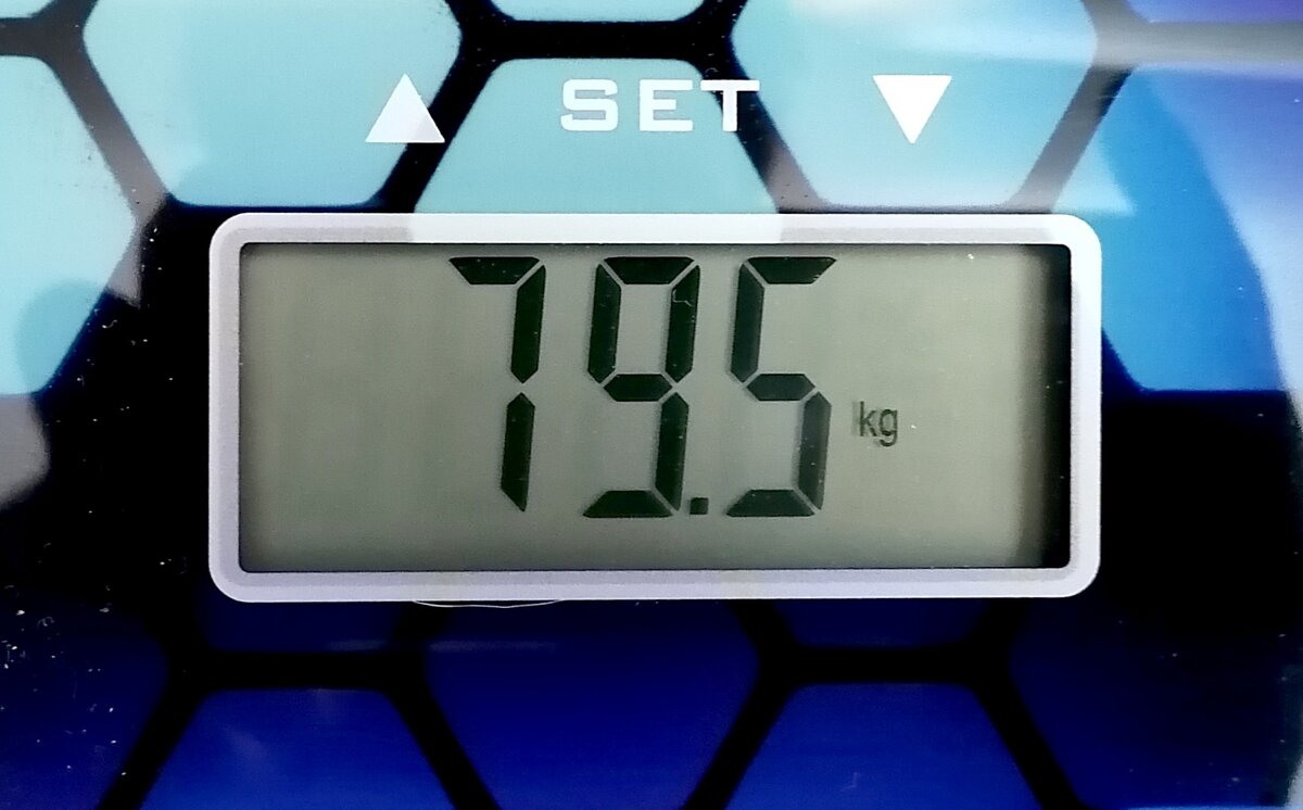 вес 1 марта. две недели назад, был около 81кг.