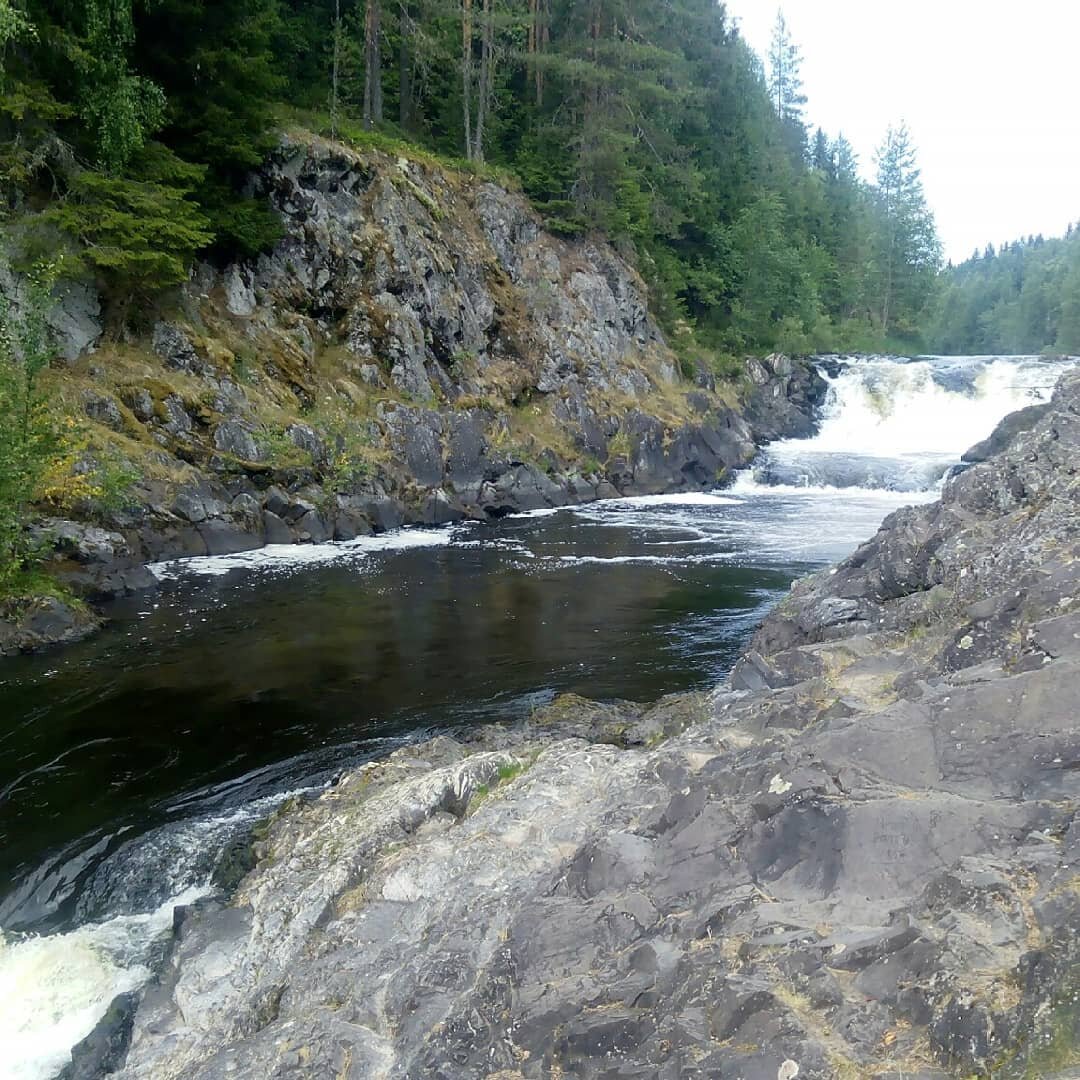 Водопад Кивач.