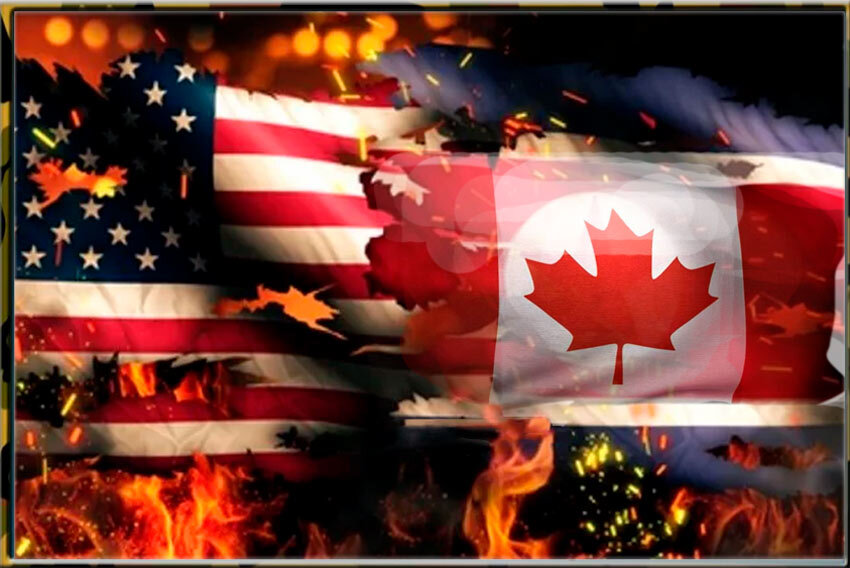 Поражения сша. Канада против США. Канада против США война. Американцы против канадцев. Война Америки с Канадой.
