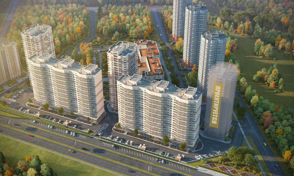 Рендеры застройщика 