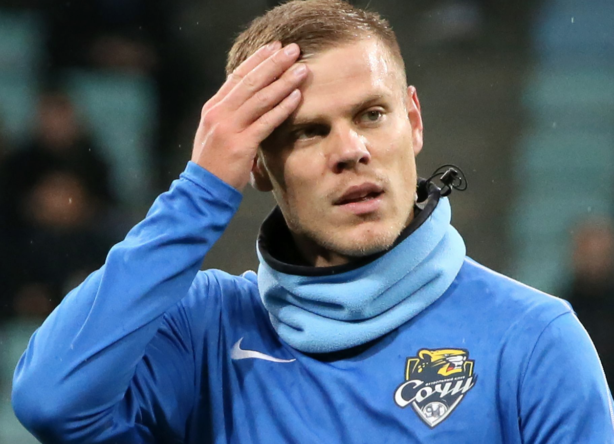 В четырех матчах за "Сочи" у Александра Кокорина три гола. Фото Дмитрия Феоктистова/ТАСС