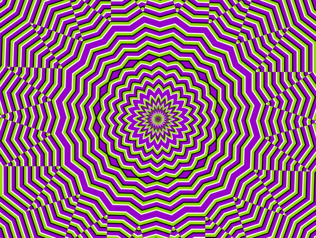 Каким образом создается эффект движения в компьютере. Оптические иллюзии. Гипнотические узоры. Визуальные иллюзии. Красивые оптические иллюзии.