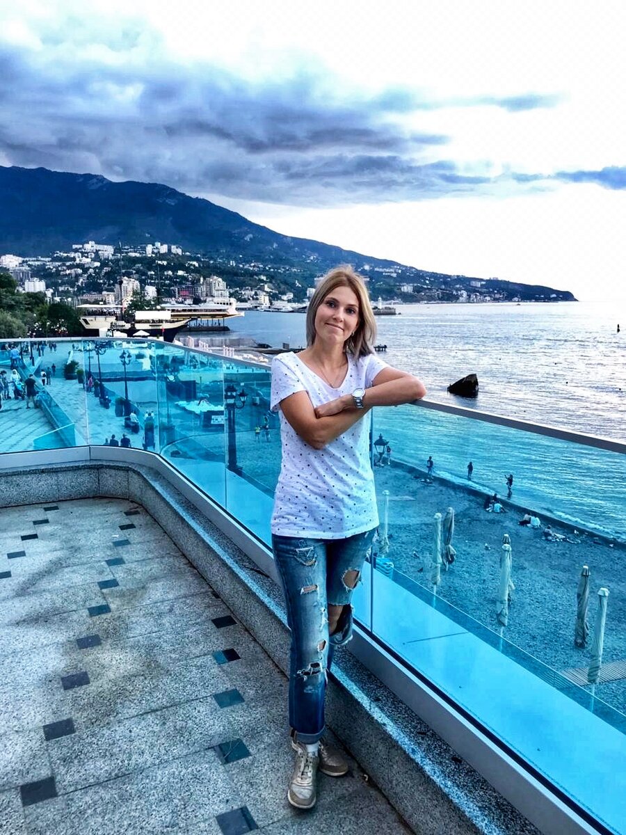 Набережная г. Ялты. Крым, 2019г.