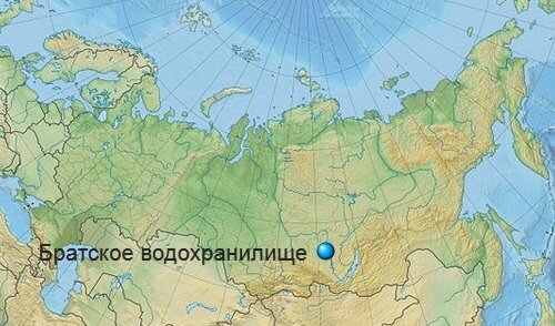 Площадь водохранилищ россии