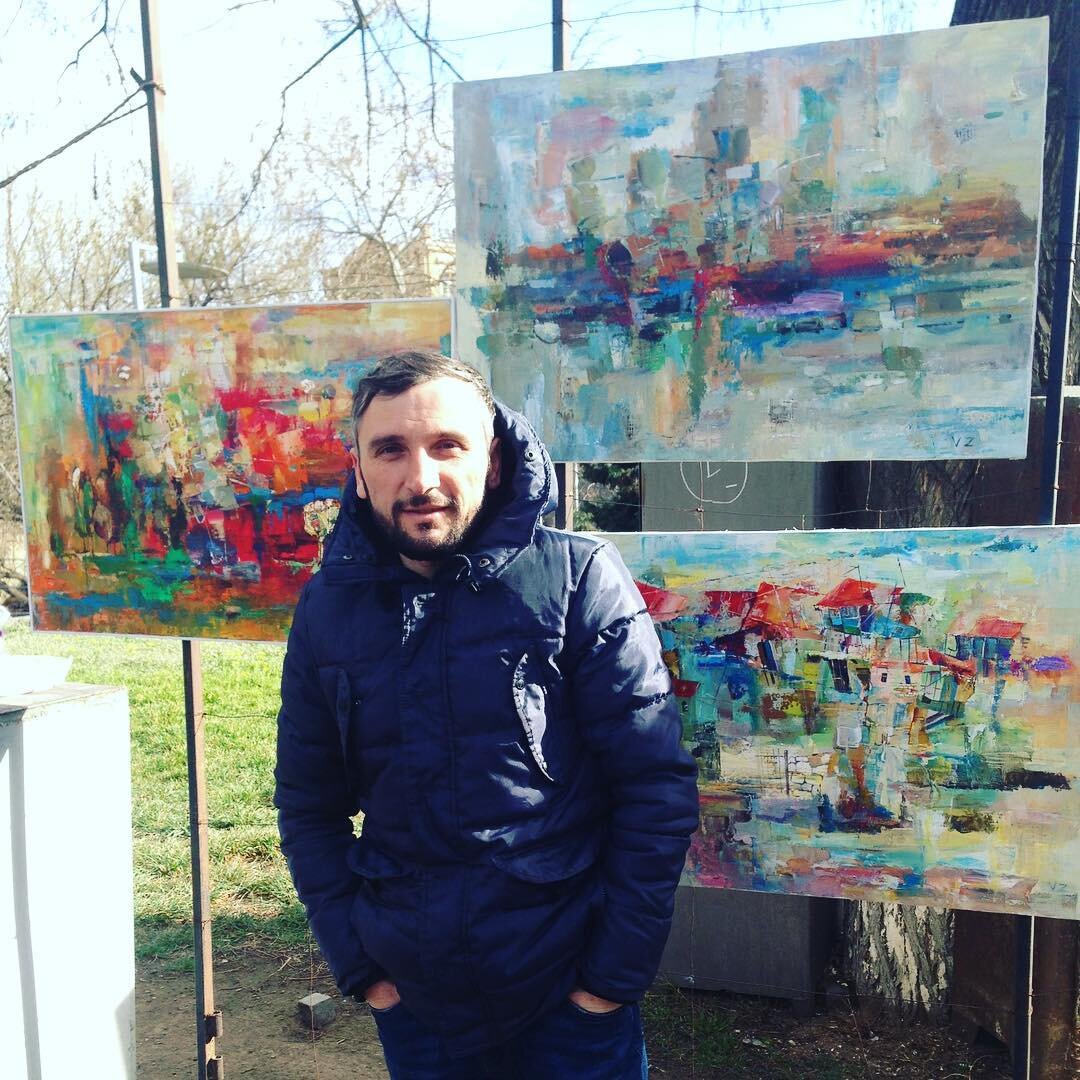 Грузинский художник Вано Зубашвили. Добрый светлый человек. 