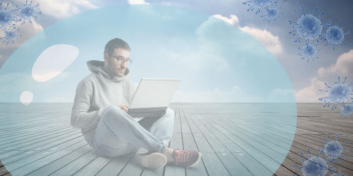 Квантовое голографическое поле, защищающее от короновируса