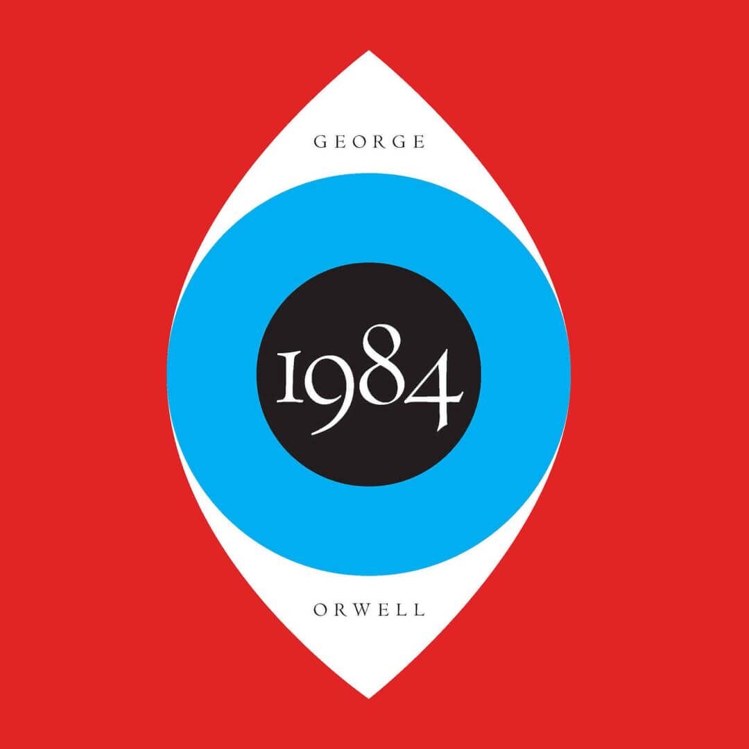 Иллюстрация с обложки «1984». Фото: bookbub.com