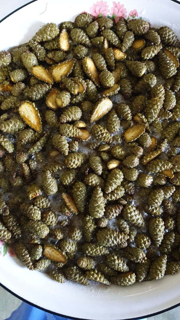 Шишки в  сиропе