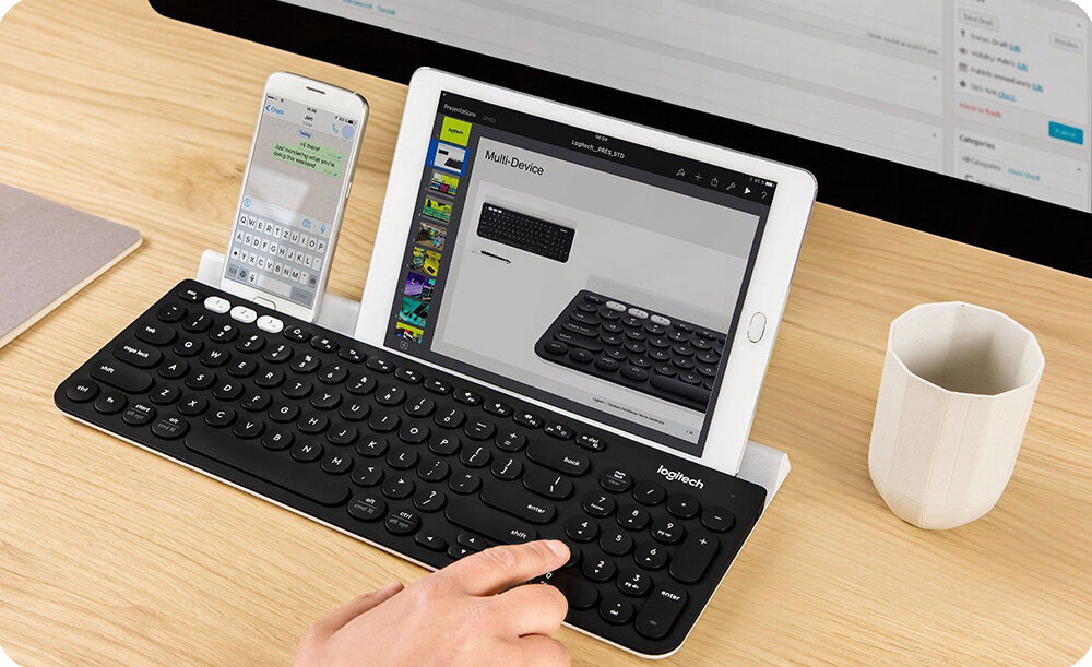 Клавиатура Logitech K780 Multi-Device Wireless