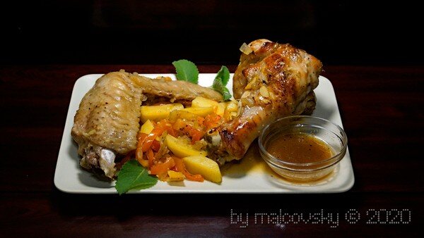 Крылья индейки в азиатском стиле