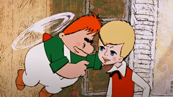 Момент из м/ф «Малыш и Карлсон»
