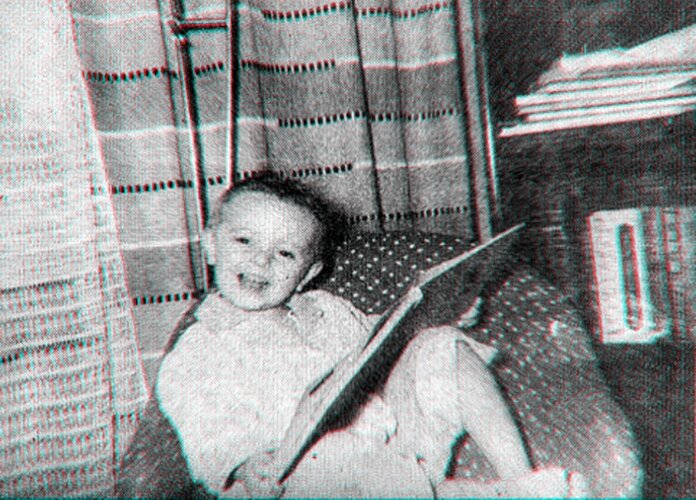 Костя в детстве