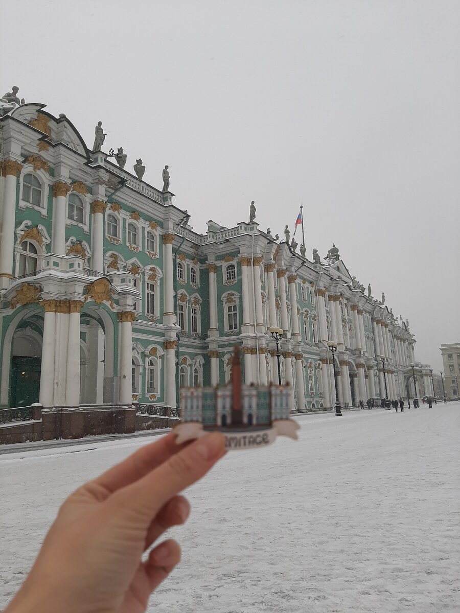 Зимний дворец - главное здание Эрмитажа