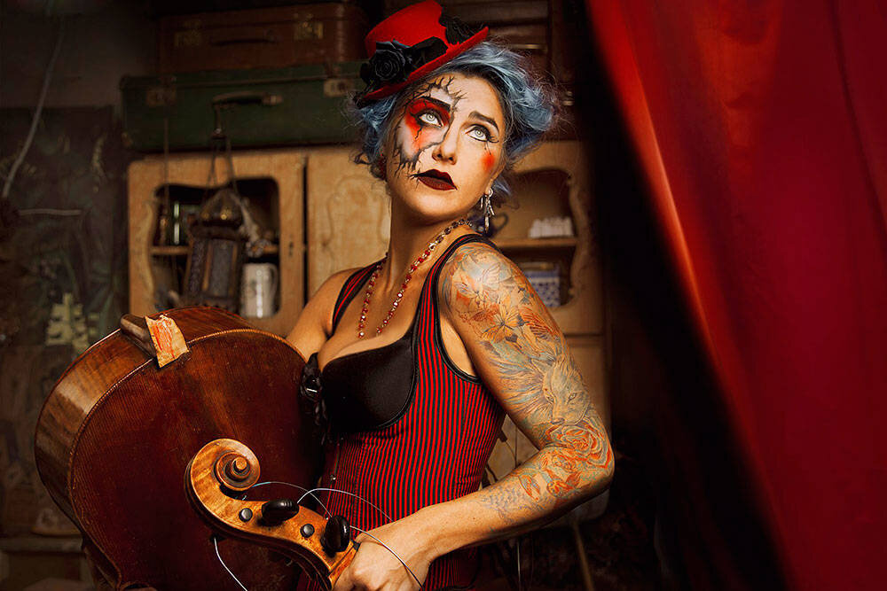 Певица и актриса Дарья Ловать. Фото - М.Смолина