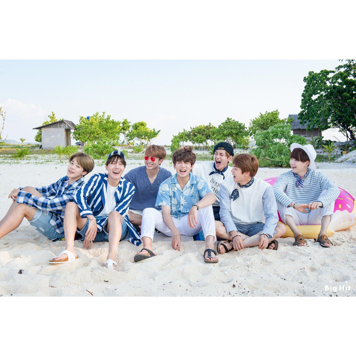 BTS & their slippers.