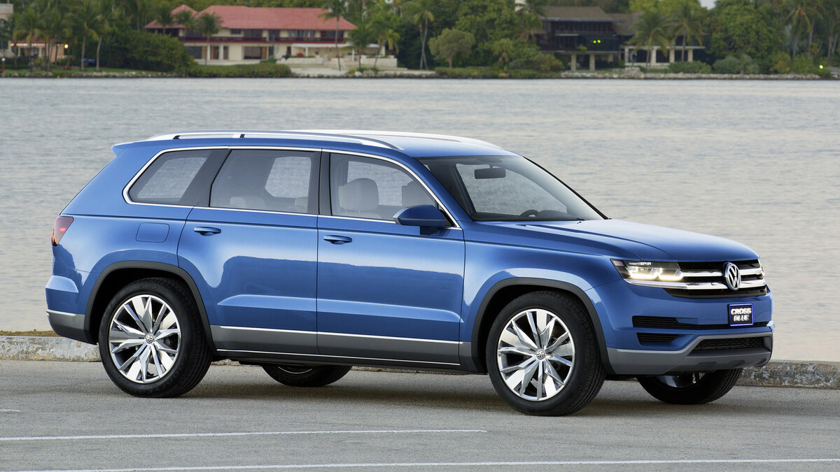 Концептуальный автомобиль Volkswagen CrossBlue, 2013 год