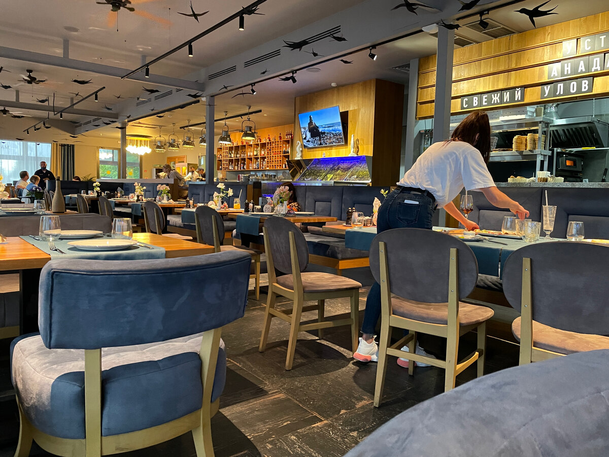 Восторг от зала и мебели