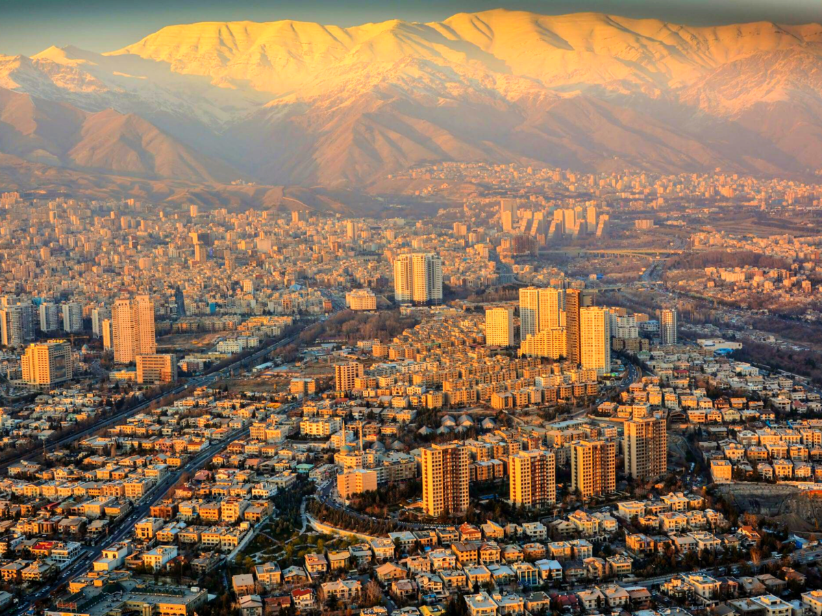 Иран города