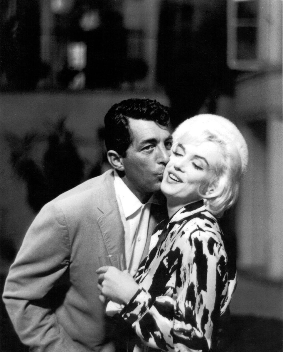 Дин Мартин и Мэрилин Монро