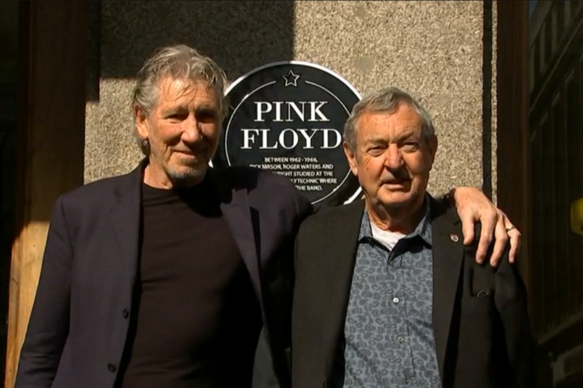 Roger Waters & Nick Mason. Редкая встреча заклятых друзей. 