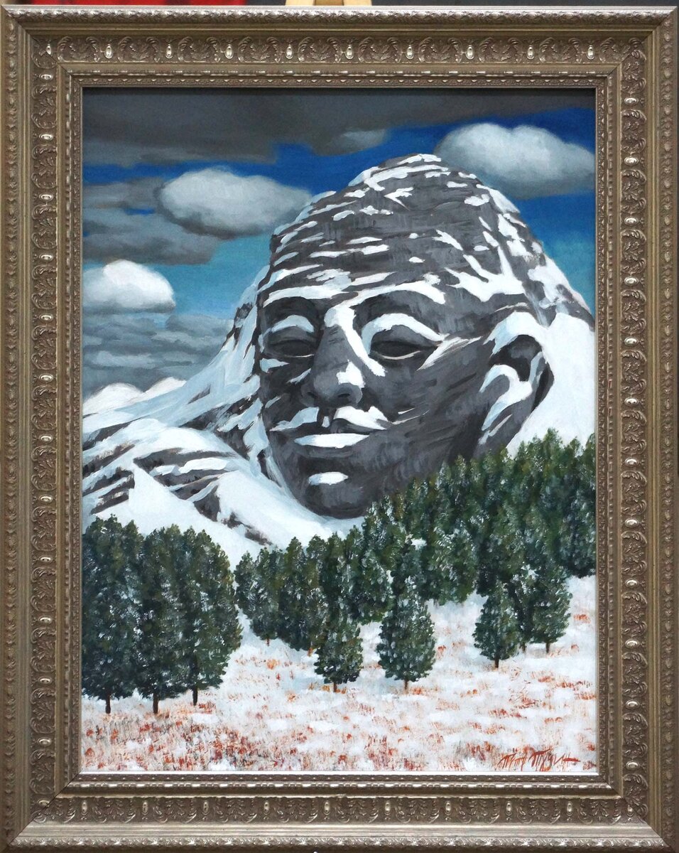 Тучин Пётр Гаутама 60х45 км 2008 г  