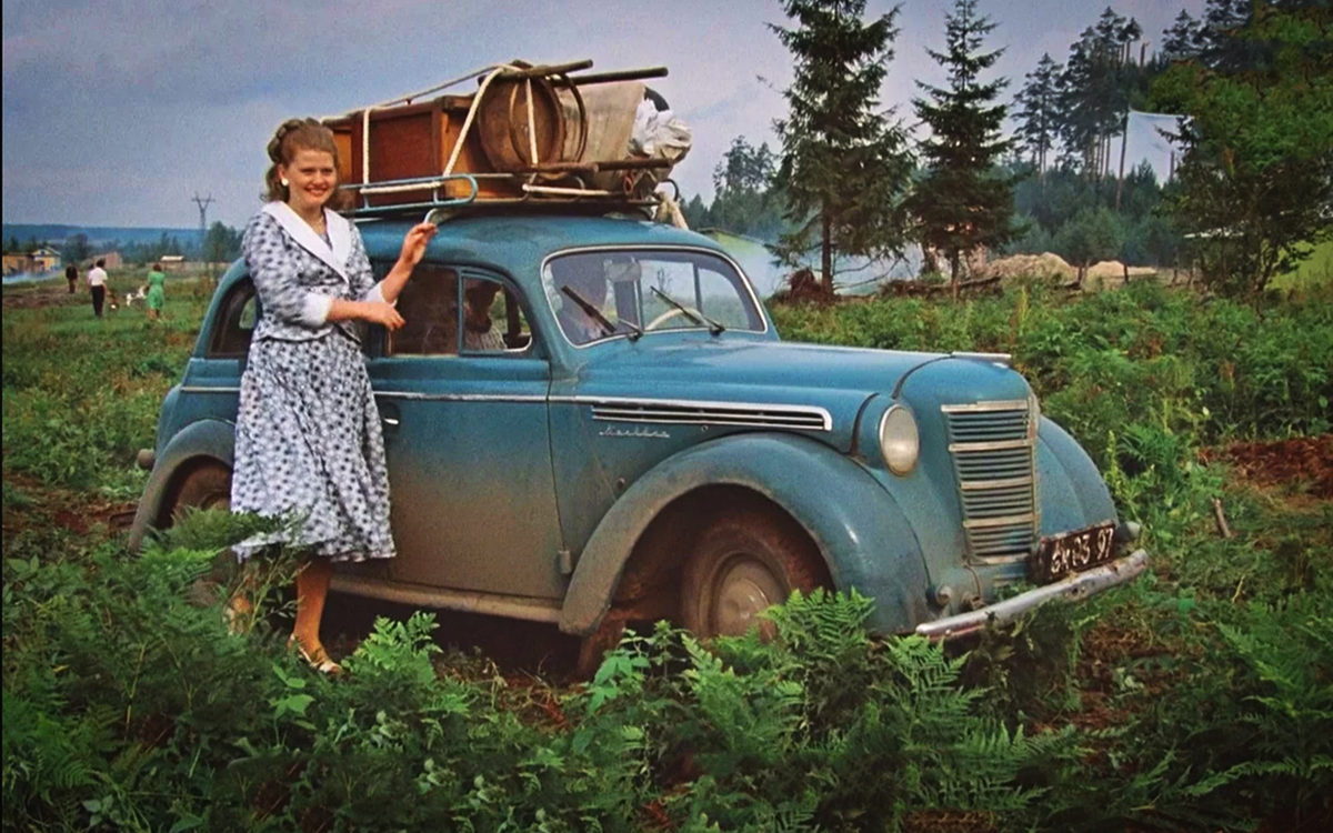 Кадр из кинокартины «Москва слезам не верит»