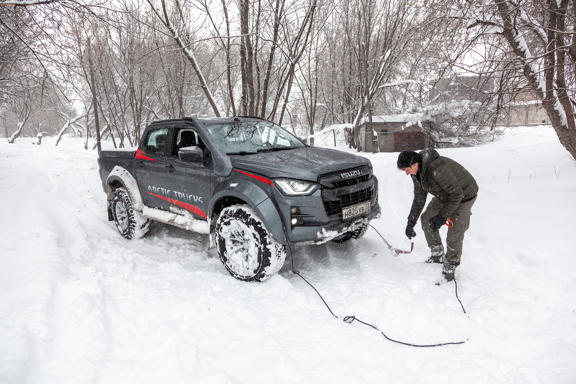 Протестировал Isuzu D-max Arctic Trucks. Монстрический внедорожник, который можно купить в РФ ???18