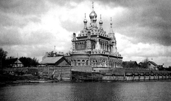Разобранный коммунистами храм иконы “Всех скорбящих Радость”, г. Санкт-Петербург