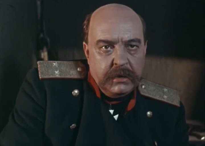 Генерал Драгомиров в фильме «Герои Шипки».