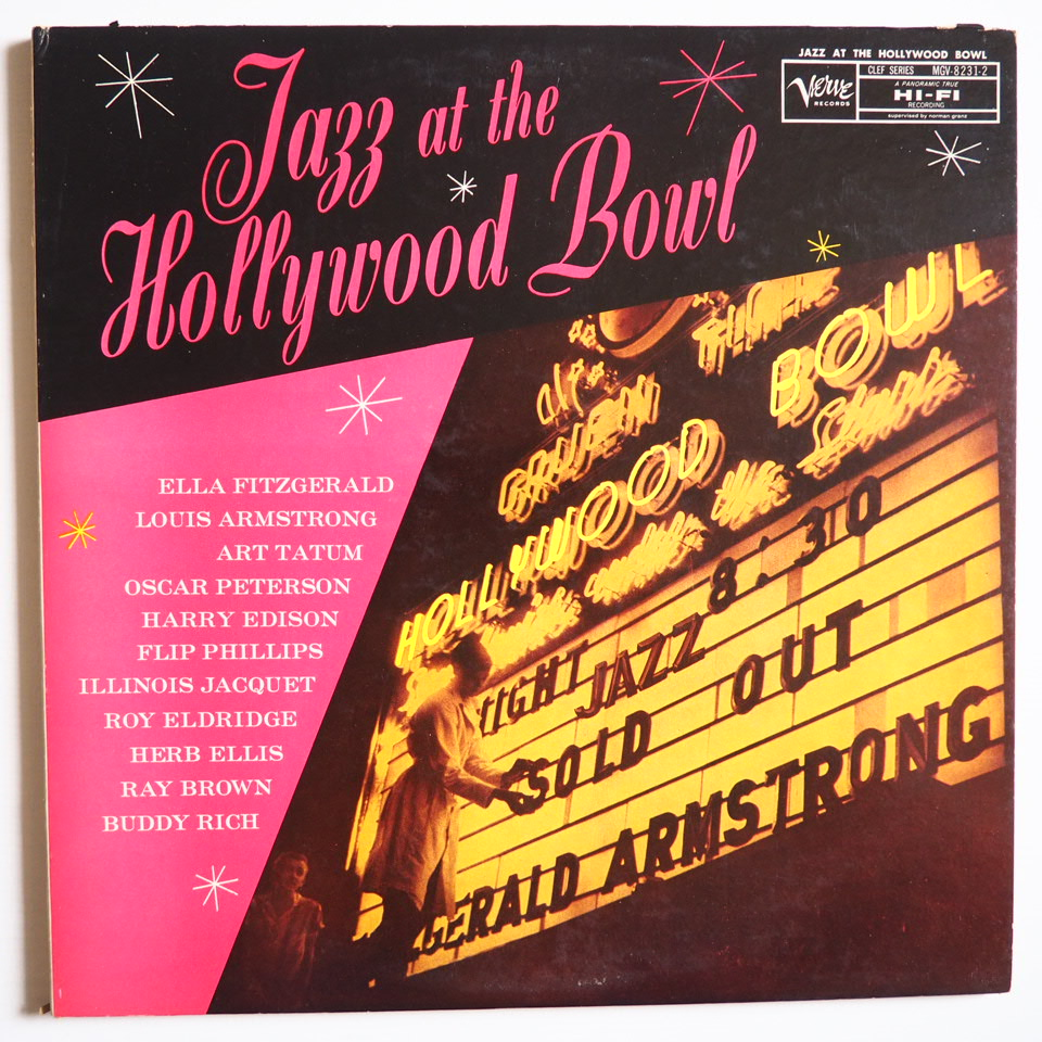 Двойной альбом 'Jazz At The Hollywood Bowl' выпущенный лейблом Verve в 1958 году
