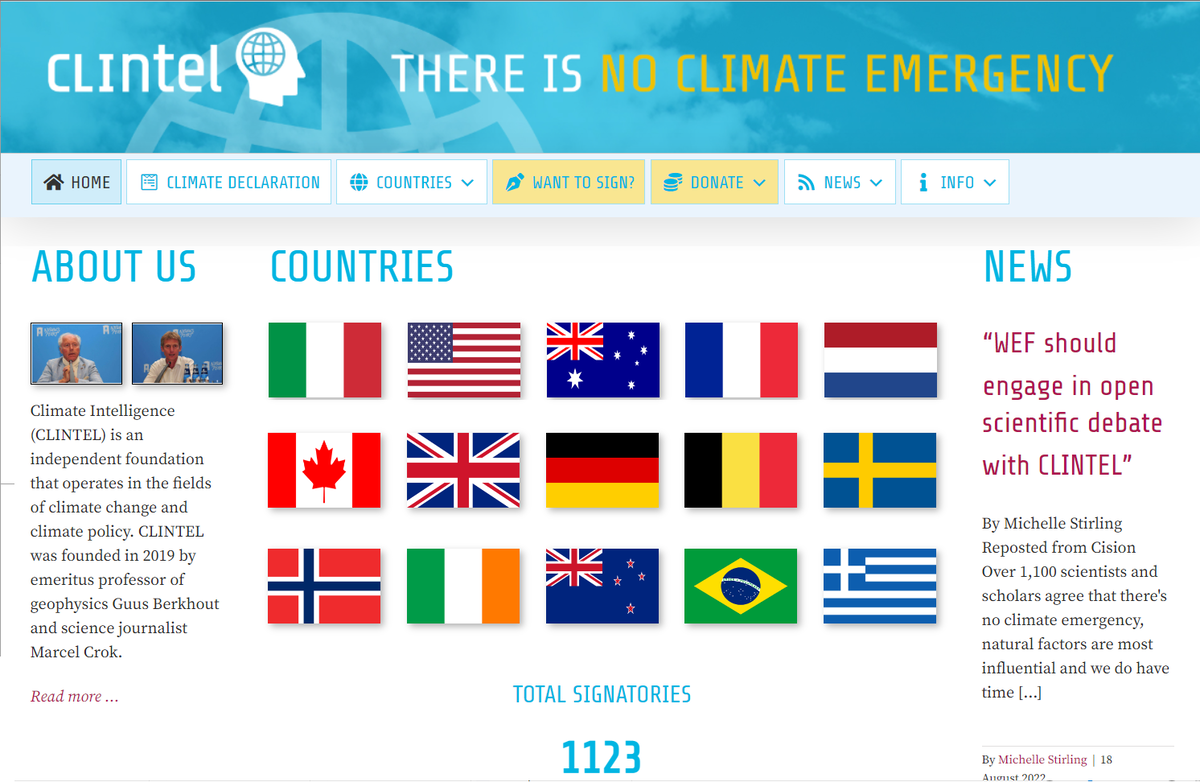 Авторитетные учёные мира: Климатическая катастрофа — БЛЕФ