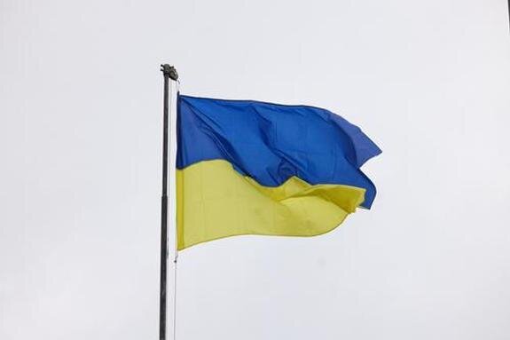    флаг Украины, Ukraine Presidential Press Servi / globallookpress.com
