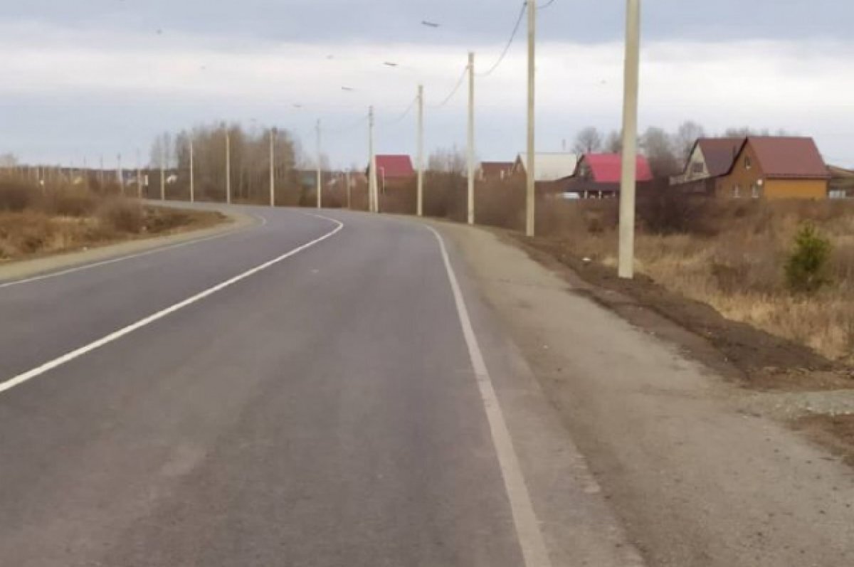    В Тарском районе Омской области подходит к концу ремонт дороги